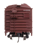 Walthers Mainline HO 910-40366 40' ARA Single Sheathed Boxcar with Dreadnaught Ends, Illinois Central