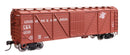 Walthers Mainline HO 910-40368 40' ARA Single Sheathed Boxcar with Dreadnaught Ends, Louisiana & Arkansas
