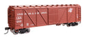 Walthers Mainline HO 910-40369 40' ARA Single Sheathed Boxcar with Dreadnaught Ends, Louisiana & Arkansas