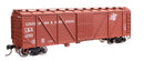 Walthers Mainline HO 910-40370 40' ARA Single Sheathed Boxcar with Dreadnaught Ends, Louisiana & Arkansas