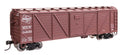 Walthers Mainline HO 910-40374 40' ARA Single Sheathed Boxcar with Dreadnaught Ends, Milwaukee Road