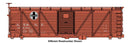 WalthersMainline 910-40702 HO 40' ARA Single Sheathed Boxcar - Ready to Run -- Santa Fe