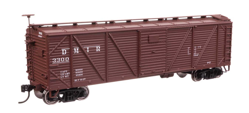 WalthersMainline 910-40709 HO 40' ARA Single Sheathed Boxcar - Ready to Run -- Duluth, Missabe & Iron Range