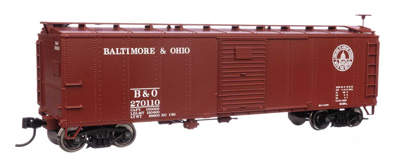 WalthersMainline 910-40951 HO 40' Early X29 Boxcar - Ready to Run -- Baltimore & Ohio