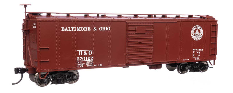 WalthersMainline 910-40953 HO 40' Early X29 Boxcar - Ready to Run -- Baltimore & Ohio