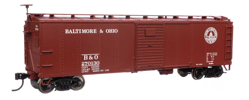 WalthersMainline 910-40954 HO 40' Early X29 Boxcar - Ready to Run -- Baltimore & Ohio