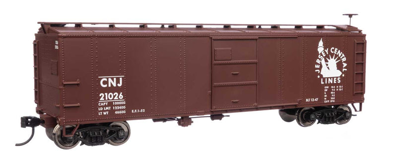 WalthersMainline 910-40955 HO 40' Early X29 Boxcar - Ready to Run -- Central Railroad of New Jersey