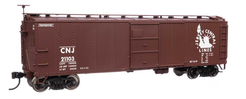 WalthersMainline 910-40958 HO 40' Early X29 Boxcar - Ready to Run -- Central Railroad of New Jersey