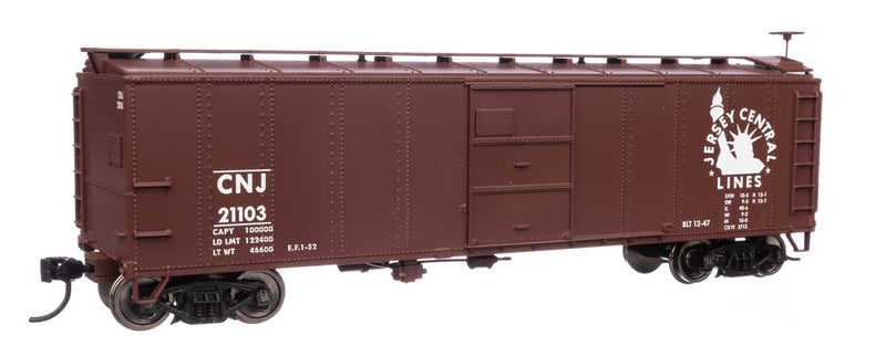 WalthersMainline 910-40958 HO 40' Early X29 Boxcar - Ready to Run -- Central Railroad of New Jersey