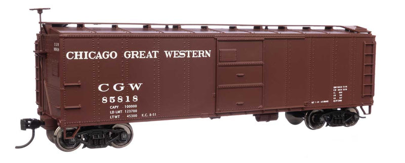 WalthersMainline 910-40960 HO 40' Early X29 Boxcar - Ready to Run -- Chicago Great Western