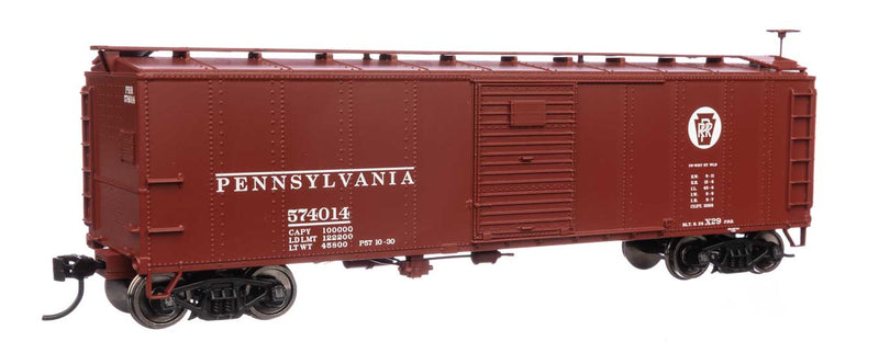 WalthersMainline 910-40970 HO 40' Early X29 Boxcar - Ready to Run -- Pennsylvania Railroad