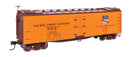 Walthers Mainline HO 910-41229 40' Early Reefer, Ready To Run, Pacific Fruit Express SP/UP