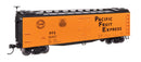 Walthers Mainline HO 910-41232 40' Early Reefer, Ready To Run, Pacific Fruit Express SP/UP