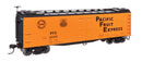 Walthers Mainline HO 910-41233 40' Early Reefer, Ready To Run, Pacific Fruit Express SP/UP