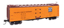Walthers Mainline HO 910-41236 40' Early Reefer, Ready To Run, Pacific Fruit Express WP
