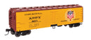 Walthers Mainline HO 910-41301 40' Wood Reefer with Steel ends, Agar APPX