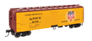 Walthers Mainline HO 910-41303 40' Wood Reefer with Steel ends, Agar APPX