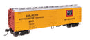 Walthers Mainline HO 910-41306 40' Wood Reefer with Steel ends, Chicago Burlington & Quincy