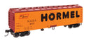 Walthers Mainline HO 910-41309 40' Wood Reefer with Steel ends, Hormel NADX
