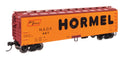 Walthers Mainline HO 910-41312 40' Wood Reefer with Steel ends, Hormel NADX