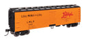 Walthers Mainline HO 910-41313 40' Wood Reefer with Steel ends, Libby LMLX