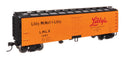 Walthers Mainline HO 910-41313 40' Wood Reefer with Steel ends, Libby LMLX