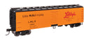 Walthers Mainline HO 910-41315 40' Wood Reefer with Steel ends, Libby LMLX