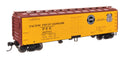 Walthers Mainline HO 910-41324 40' Wood Reefer with Steel ends, Pacific Fruit Express