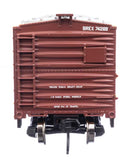WalthersMainline 910-41406 HO 40' Steel Refrigerator Car with Dreadnaught Ends Burlington Refrigerator Express
