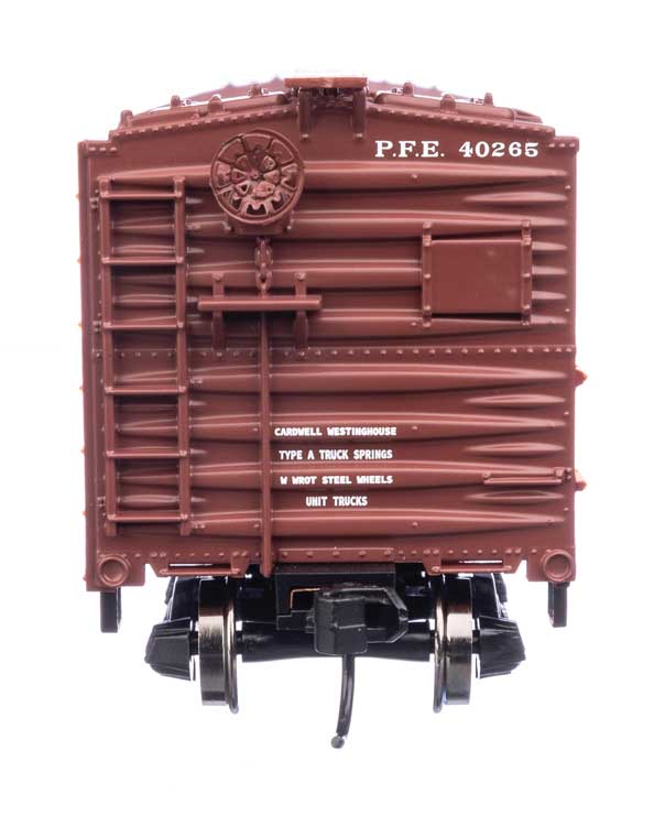 WalthersMainline 910-41414 HO 40' Steel Refrigerator Car with Dreadnaught Ends Pacific Fruit Express (Overland)