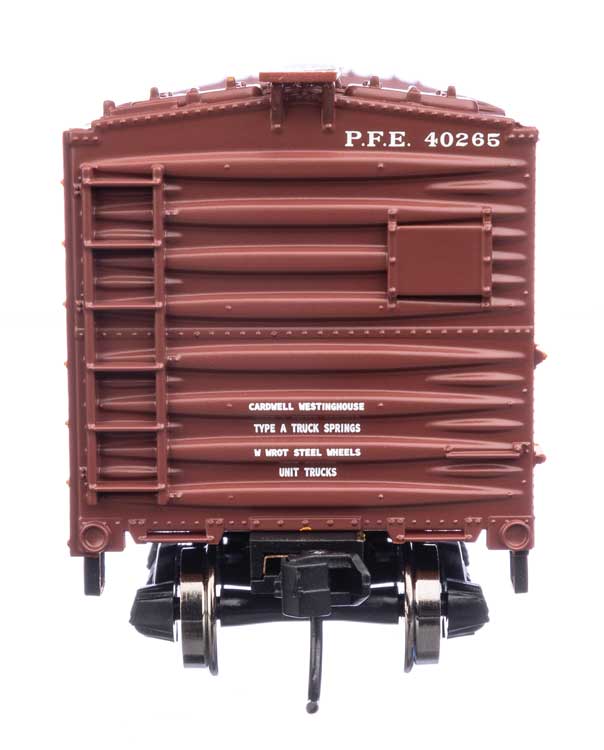 WalthersMainline 910-41414 HO 40' Steel Refrigerator Car with Dreadnaught Ends Pacific Fruit Express (Overland)