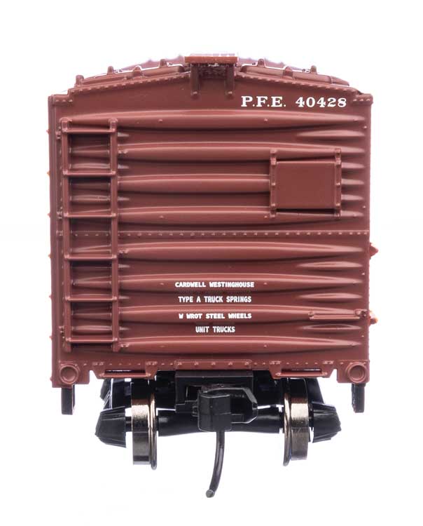 WalthersMainline 910-41415 HO 40' Steel Refrigerator Car with Dreadnaught Ends Pacific Fruit Express (Overland)