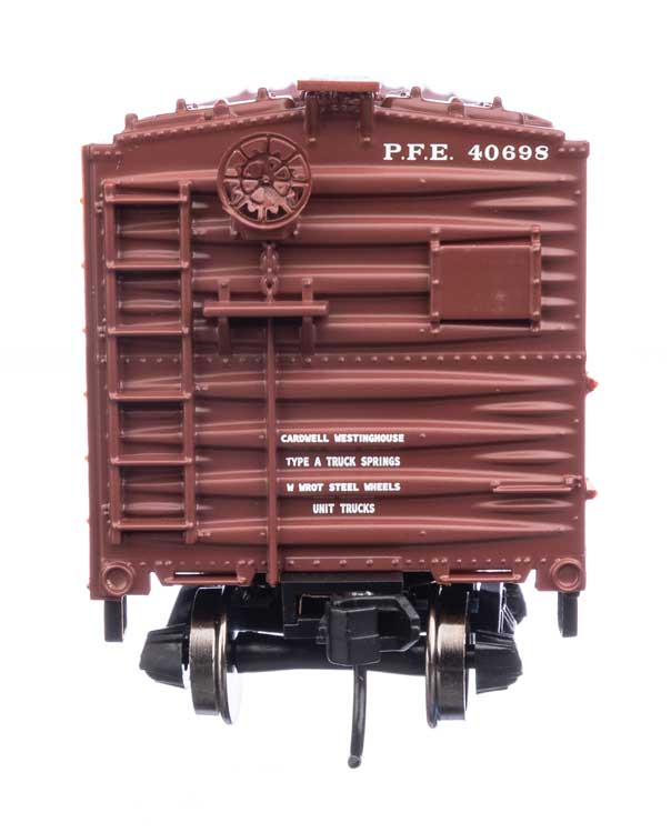 WalthersMainline 910-41416 HO 40' Steel Refrigerator Car with Dreadnaught Ends Pacific Fruit Express (Overland)