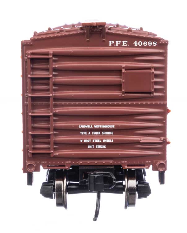 WalthersMainline 910-41416 HO 40' Steel Refrigerator Car with Dreadnaught Ends Pacific Fruit Express (Overland)