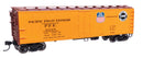 WalthersMainline 910-41417 HO 40' Steel Refrigerator Car with Dreadnaught Ends Pacific Fruit Express (UP/SP)