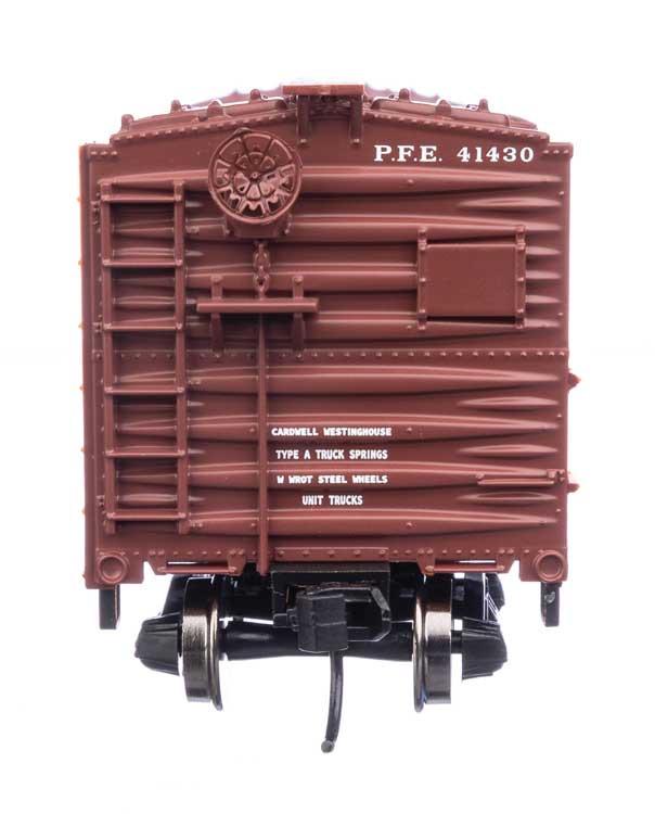 WalthersMainline 910-41418 HO 40' Steel Refrigerator Car with Dreadnaught Ends Pacific Fruit Express (UP/SP)