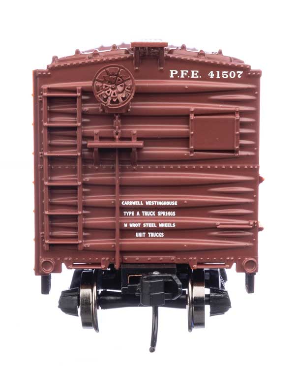 WalthersMainline 910-41419 HO 40' Steel Refrigerator Car with Dreadnaught Ends Pacific Fruit Express (UP/SP)