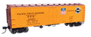 WalthersMainline 910-41420 HO 40' Steel Refrigerator Car with Dreadnaught Ends Pacific Fruit Express (UP/SP)
