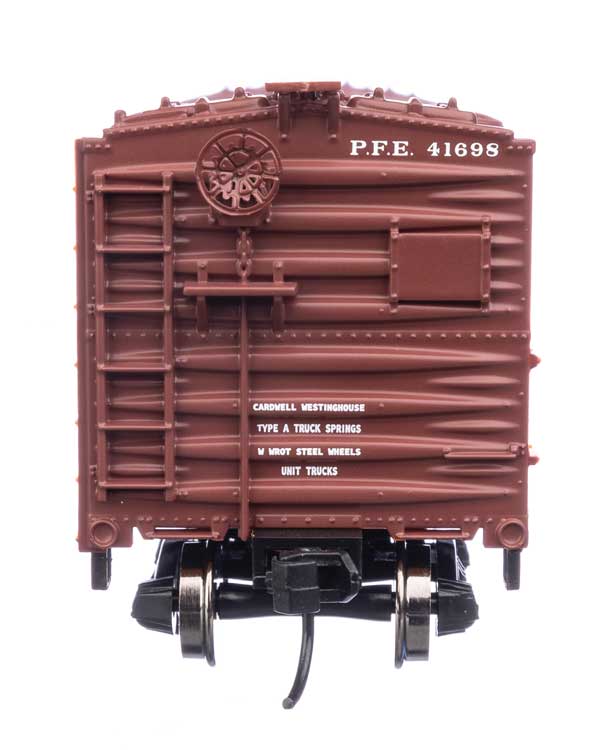 WalthersMainline 910-41420 HO 40' Steel Refrigerator Car with Dreadnaught Ends Pacific Fruit Express (UP/SP)