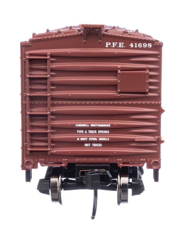 WalthersMainline 910-41420 HO 40' Steel Refrigerator Car with Dreadnaught Ends Pacific Fruit Express (UP/SP)