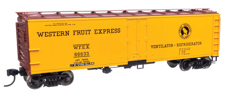 WalthersMainline 910-41421 HO 40' Steel Refrigerator Car with Dreadnaught Ends Western Fruit Express