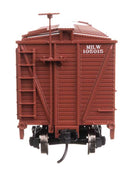 Walthers Mainline HO 910-41460 40' Wood Stock Car, Milwaukee Road