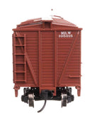 Walthers Mainline HO 910-41460 40' Wood Stock Car, Milwaukee Road