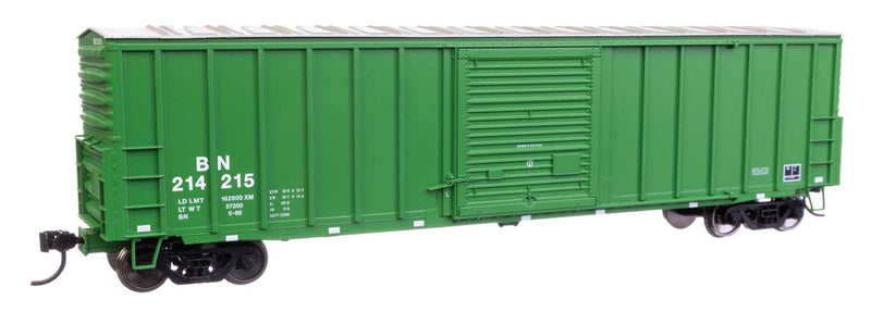 WalthersMainline 910-46001 HO 50' ACF Exterior Post Dreadnaught End Plate B Boxcar - Burlington Northern