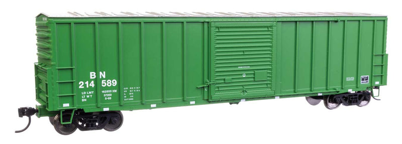 WalthersMainline 910-46002 HO 50' ACF Exterior Post Dreadnaught End Plate B Boxcar - Burlington Northern