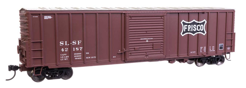 WalthersMainline 910-46010 HO 50' ACF Exterior Post Dreadnaught End Plate B Boxcar - St. Louis - San Francisco