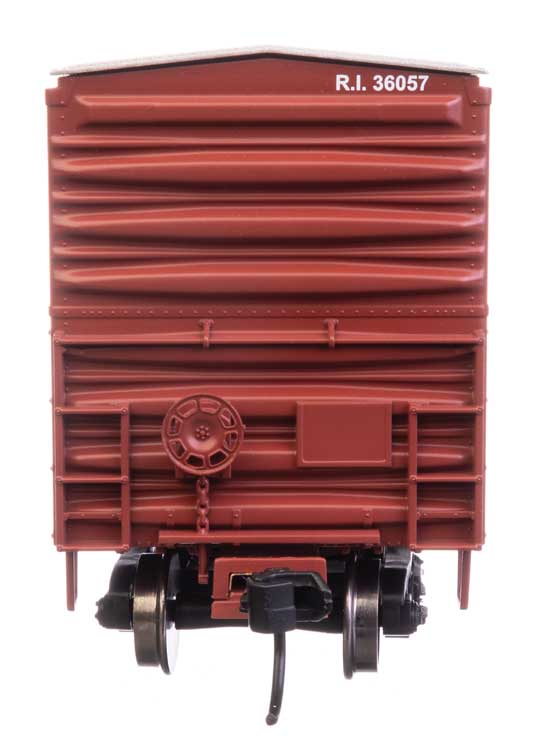 WalthersMainline 910-46019 HO 50' ACF Exterior Post Dreadnaught End Plate B Boxcar - Rock Island