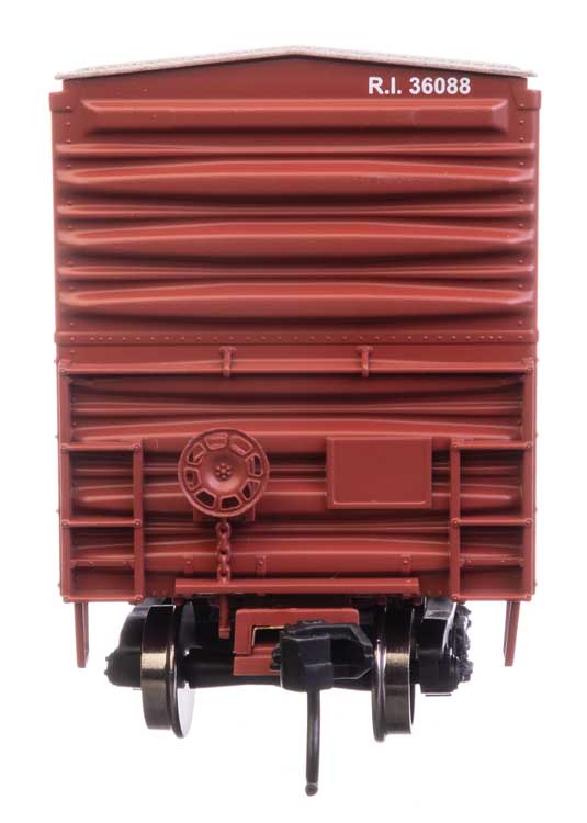 WalthersMainline 910-46020 HO 50' ACF Exterior Post Dreadnaught End Plate B Boxcar - Rock Island