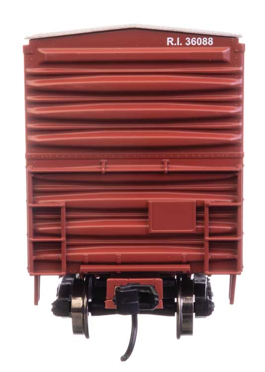 WalthersMainline 910-46020 HO 50' ACF Exterior Post Dreadnaught End Plate B Boxcar - Rock Island