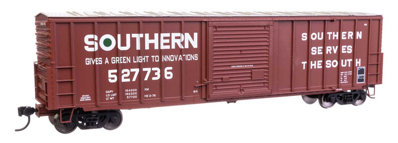 WalthersMainline 910-46023 HO 50' ACF Exterior Post Dreadnaught End Plate B Boxcar - Southern Railway